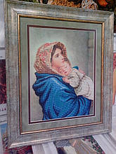 Картина вишита бісером Мадонна вулиць (Ангеліка) 2