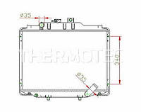 Радиатор охлаждения двигателя, арт.: D70505TT, Пр-во: Thermotec