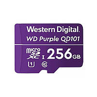 Карта памяти Western Digital microSDXC 256Gb 10 class (WDD256G1P0C) для видеонаблюдения