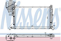 Радиатор охлаждения двигателя, арт.: 62519A, Пр-во: Nissens