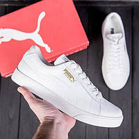 Мужские кроссовки демисезон Puma Smash White Pearl, обувь кроссовки мужские пума