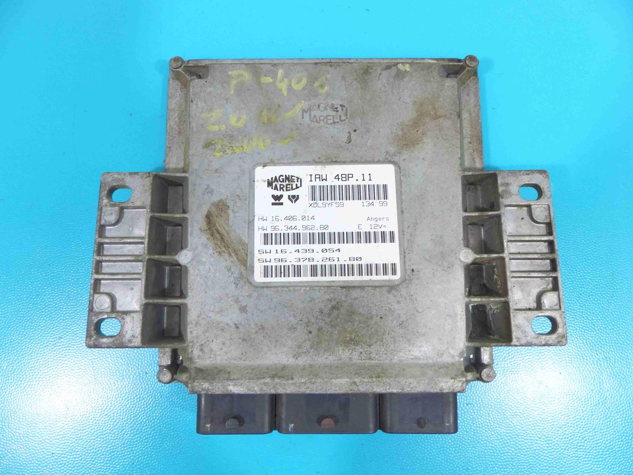 ЕБУ ECU Блок керування двигуном Peugeot 406 9634496280, IAW48P11