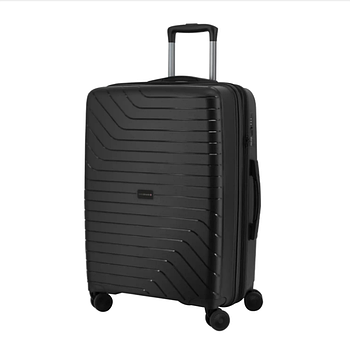 Чемодан на колесах для подорожей Swissbrand Eden (S) Black (SWB_LHEDE001S) Швейцарія