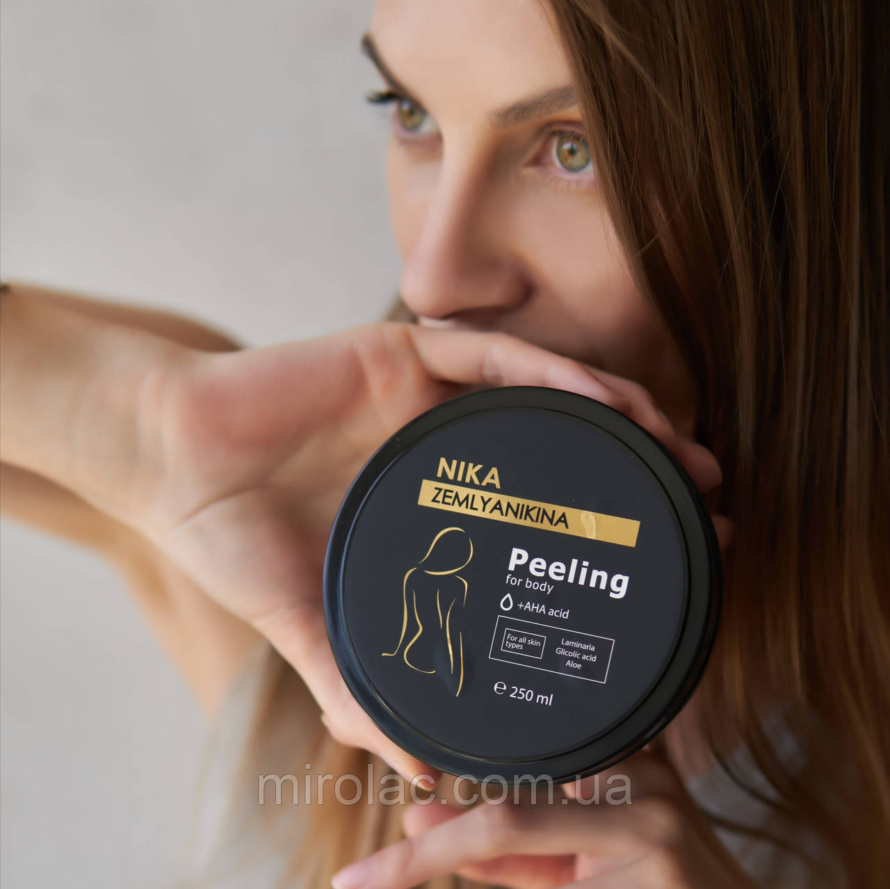 Пілінг-скатка для тіла, 250 мл Nika Zemlyanikina peeling for body