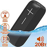 Портативна бездротова колонка Hopestar P15 PRO 20W чорна, фото 4