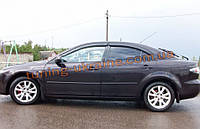 Дефлекторы окон (ветровики) COBRA-Tuning на MAZDA 6 I HB 5D 2002-2007