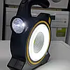 Ліхтар переносний Solar Light JY-819A BATTERY 99277 акумуляторний на сонячній батареї Чорно-жовтий, фото 4
