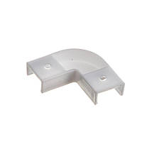 Конектор кутовий для світлодіодного профілю ПФ 15 90° пластиковий