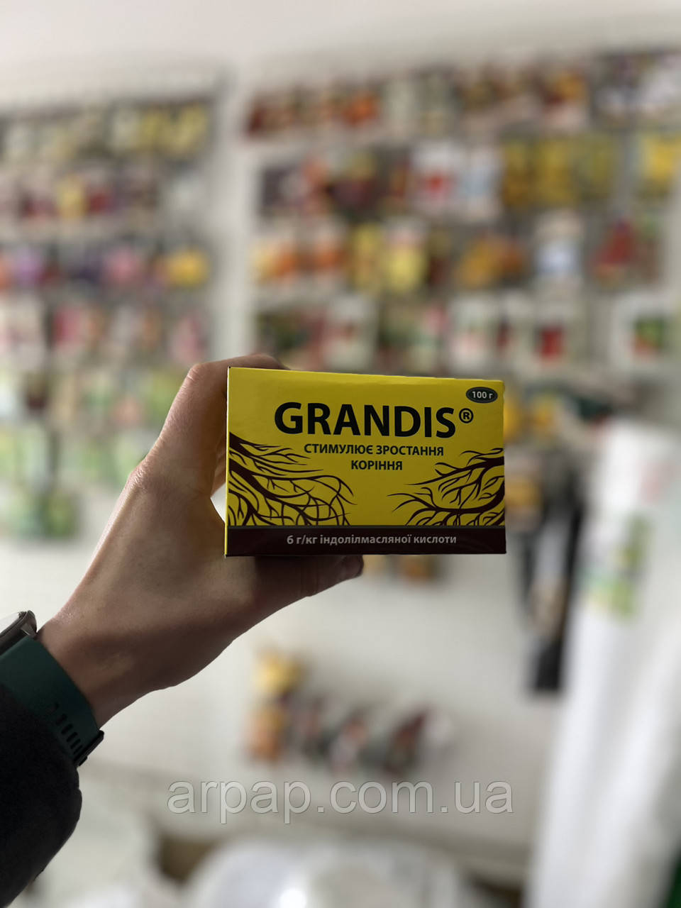 Стимулятор коренеутворення Корневін Грандіс 100 г, фото 1