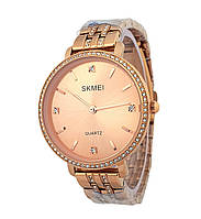 Женские классические наручные часы с металлическим браслетом Skmei 2006 RGRG