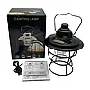 Акумуляторний переносний LED ліхтар Camping lamp GL-2208 чорний, фото 3