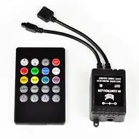 RGB music музыкальный контроллер 6A IF 72W, 12V, 20 кнопок