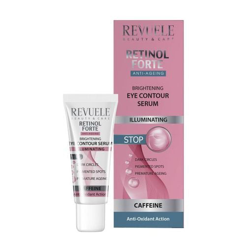 Освітлювальна сироватка для шкіри навколо очей Revuele Retinol Forte Brightening Eye Contour Serum