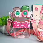 Дитяча пляшечка для пиття з трубочкою 600 ml, фото 2