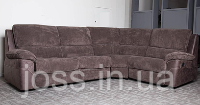 Супер удобний кутовий розкладний диван  295x210x100 см JOSS Брукс, фото 3