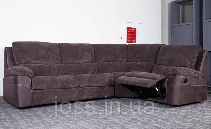 Супер удобний кутовий розкладний диван  295x210x100 см JOSS Брукс, фото 2