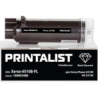 Тонер-картридж Printalist Xerox Ph6510N, WC 6515N, 106R03488 Black (Xerox-6510B-PL) KM