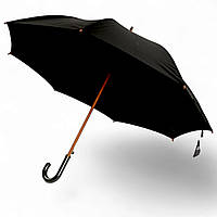 Зонт-трость мужской чёрный автомат Zest 41650