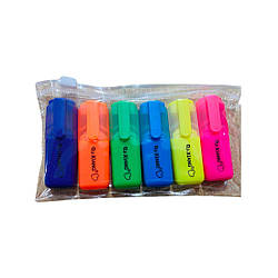 887-6 Маркер Текстовий 6 кольорів, у чохлі