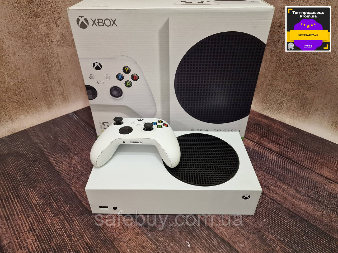 Ігрова приставка б/в Microsoft Xbox Series S 512Gb з гарантією