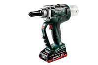 Акумуляторний заклепувач пістолет Metabo NP 18 LTX BL 5.0 LiHD 2x4.0 Ah (619002800)