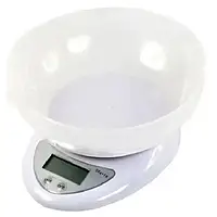 Кухонні електронні ваги з чашею MATARIX MX-407 (5 кг) - НФ-00007425