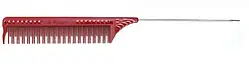 Гребінець JRL для начісування та створення обєму червоний JRL-103RED