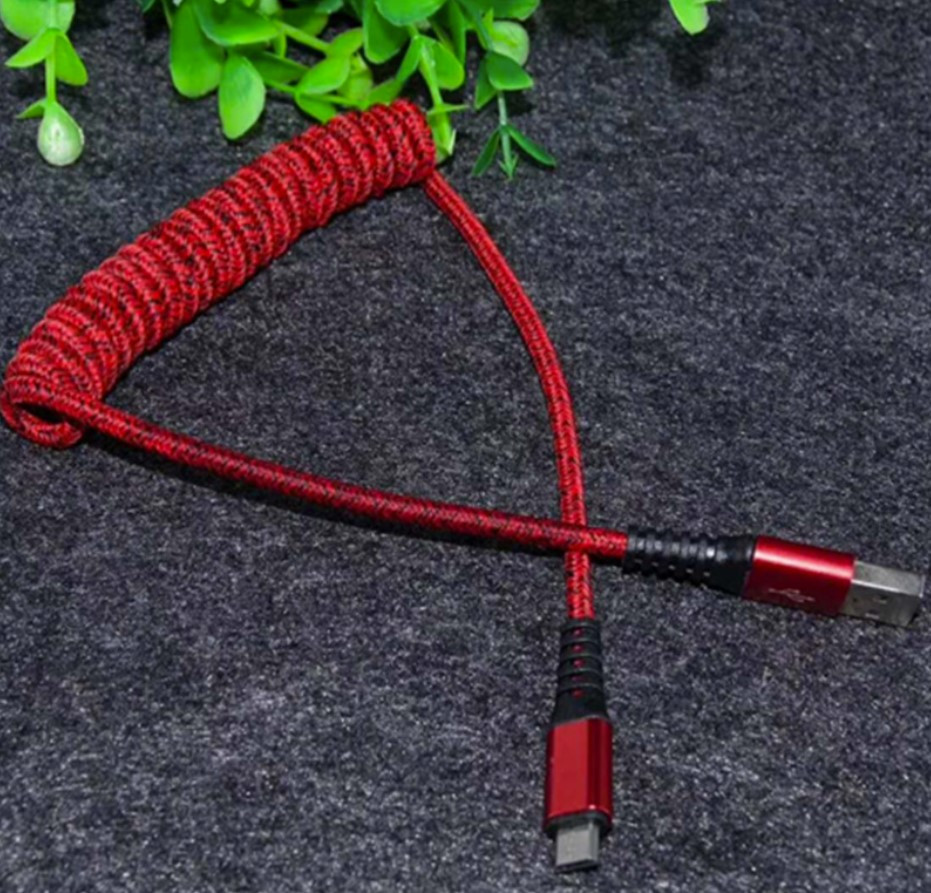 USB-Type C 1,2 м кручений