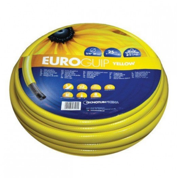 Шланг для поливу Tecnotubi "Euro Guip Yellow" d3/4 (30 м)