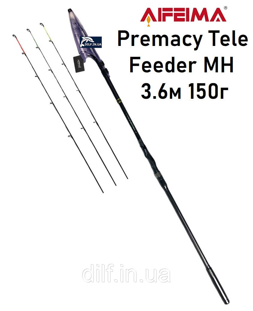 Фідерне телескопічне вудлище Feima Premacy X Tele Feeder MH 3.6м 150г