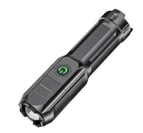 Кишеньковий ліхтарик F15-T / micro USB / Чорний