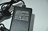 Мережевий зарядний пристрій / 12V 1A / AC/DC Power Adapter / Універсальний блок живлення / Чорний, фото 3