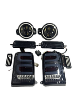 Комплект оптики для ваз 2121 21213 21214 Нива Range Rover + Lexus  Black