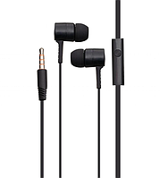 Навушники CELEBRAT D2 провідні вакуумні / Чорні