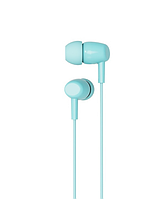 Навушники  XO EP50  провідні вакуумні / Бірюзові