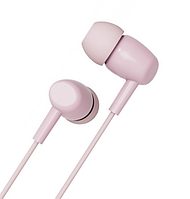 Навушники  XO EP50  провідні вакуумні / Розовий