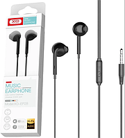 Навушники XO EP28 провідні вакуумні / Чорний