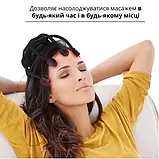 Релаксаційний електричний масажер для голови з вбудованим акумулятором iC227, фото 10