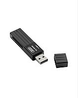 Кардридер XO-DK-05A USB 2.0 / Кардридер 2 TB / Черный