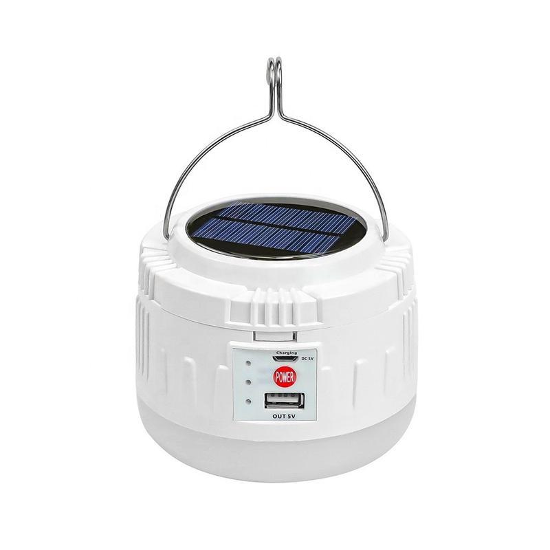 Акумуляторна лампа переносна Solar light XC50 Battery 3600 mAh із сонячною панеллю