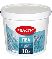 Клей ПВА PRACTIC 10л