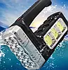 Ліхтарик ручний акумуляторний на сонячній батареї Dual Light Solar Lantern 7702-A з функцією Power Bank XPE, фото 4