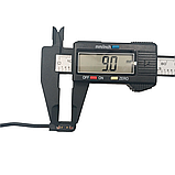 Магнітний USB кабель для смарт-годинників на 2 конектора / 4 мм. / магніти 9 мм. / 60 см. / Чорний, фото 4