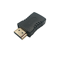 Переходник HDMI (Внешний) – HDMI (Внутренний) / Черный