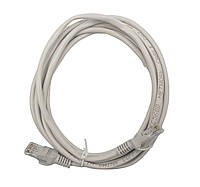 Кабель патч-корд LAN - LAN для інтернету / 5 метрів / Сірий