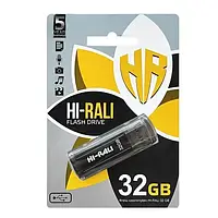 Флеш накопитель USB на 32 гб / скорость 2.0 Hi-Rali / Черный