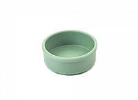 Соусник з меламіну круглий пастельно зелений 80 мл 78×32 мм One chef NK-607063