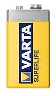 Батарейка VARTA Superlife 9v / (6F22) / Крона /1 штука