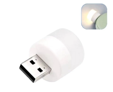 Лампочка USB LED LAMP mini / 1W / Теплий білий