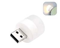 Лампочка USB LED LAMP mini / 1W / Теплый белый